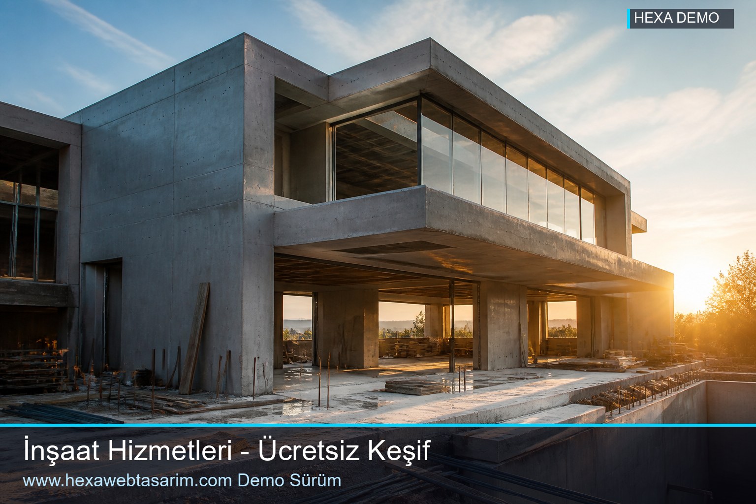 Strata İnşaat galeri — Hexa Web Tasarım
