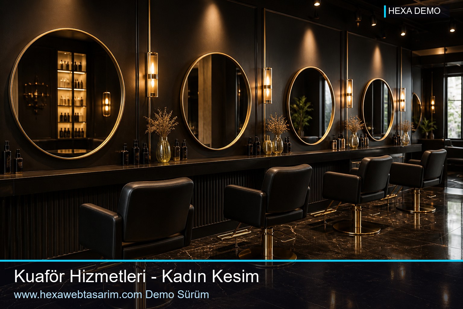 Atelier Saç galeri — Hexa Web Tasarım