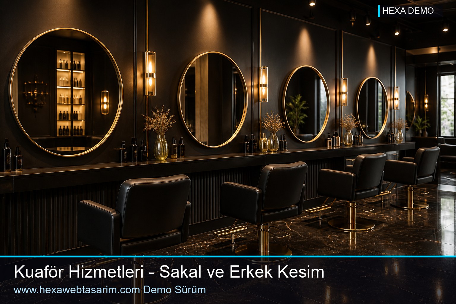 Atelier Saç galeri — Hexa Web Tasarım
