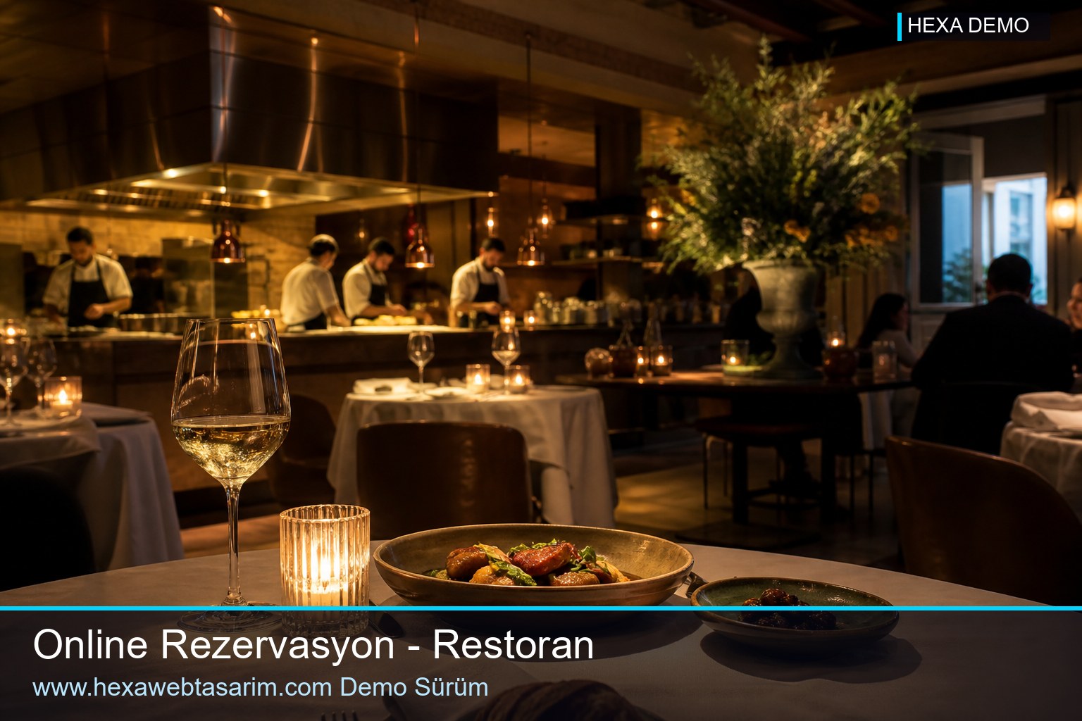 Hexa Demo Restoran Versiyon
