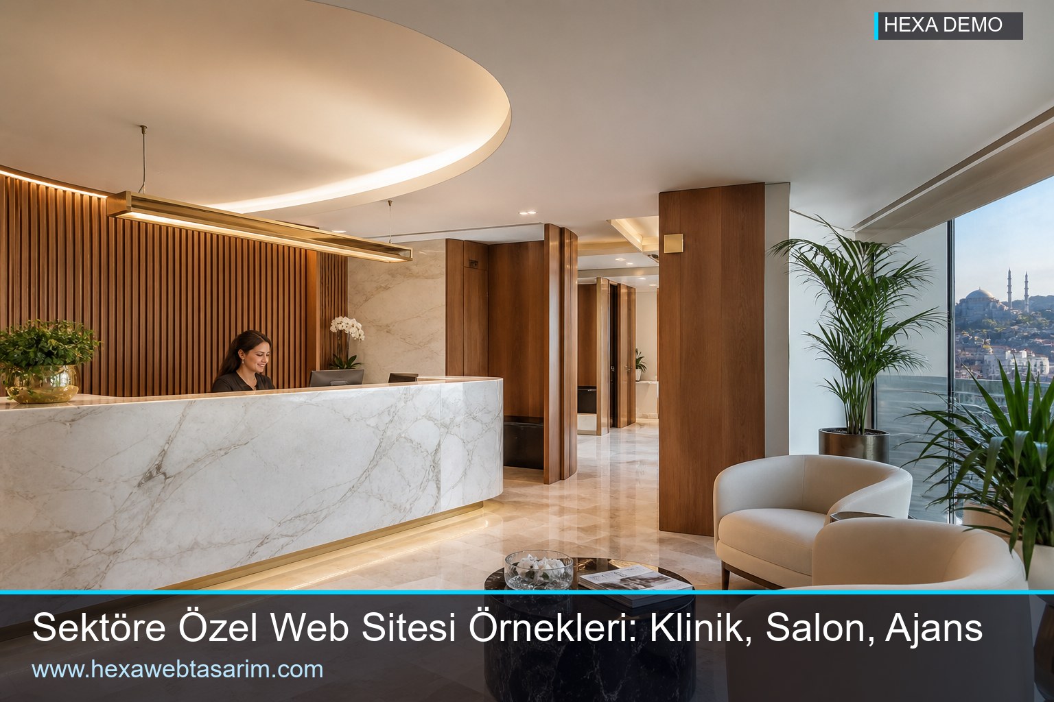 Sektöre Özel Web Sitesi Örnekleri: Klinik, Salon, Ajans