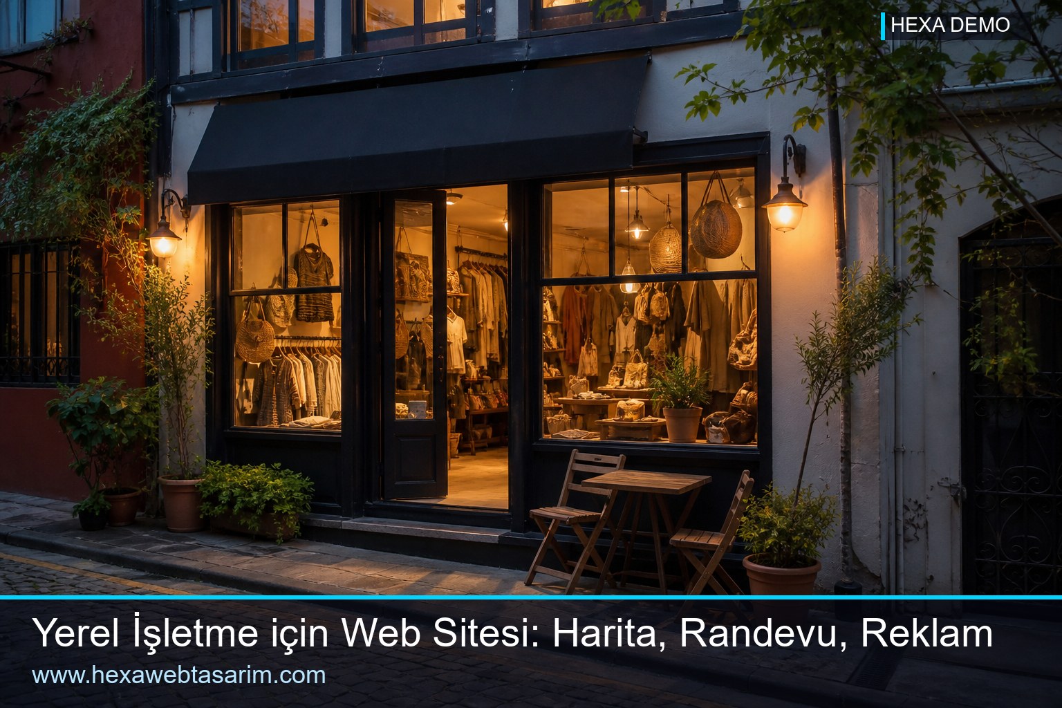 Yerel İşletme için Web Sitesi: Harita, Randevu, Reklam